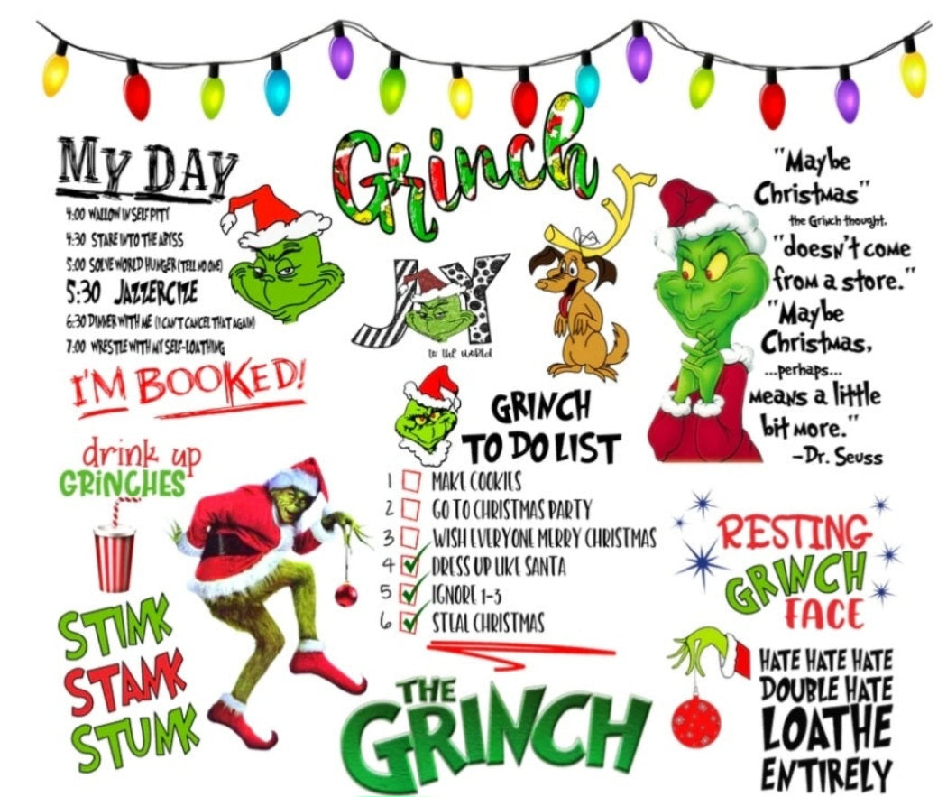 Grinch Tumblers – Prairie Chic Creations