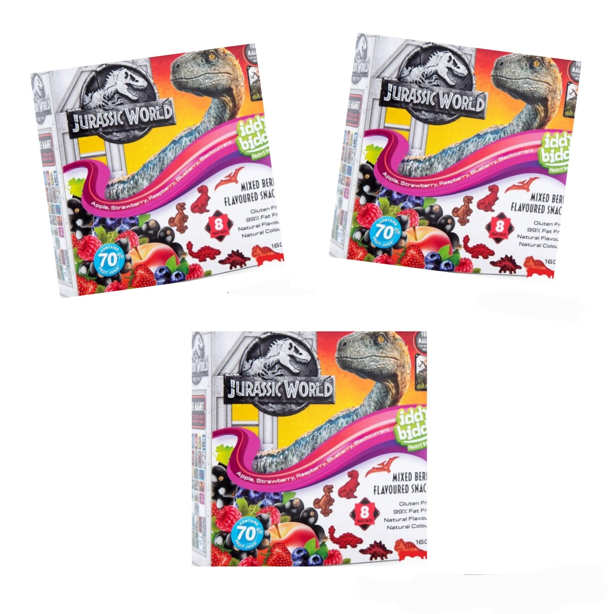 Iddy Biddy Jurassic World Mixed Berry joyful hampers & more