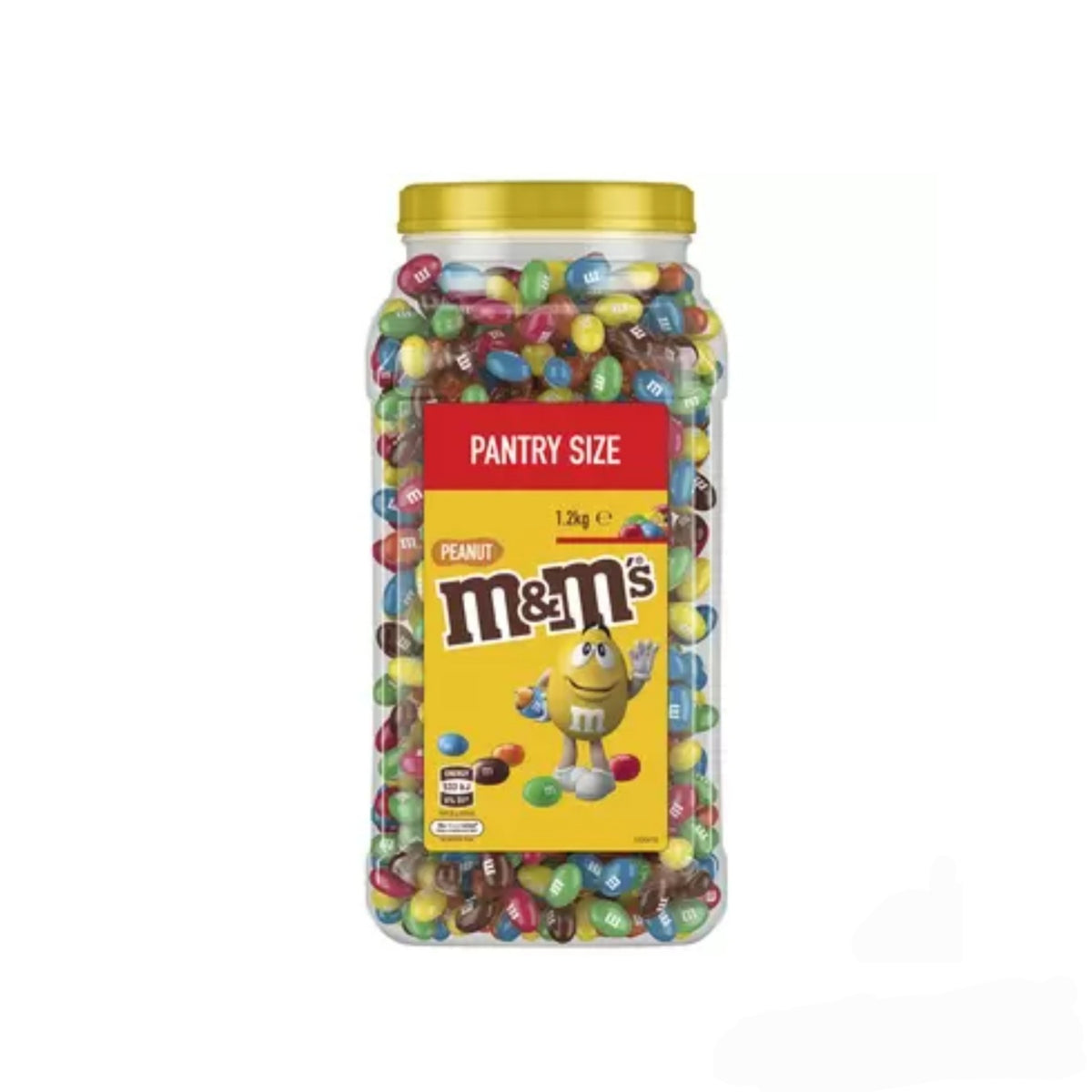 M&M'S Peanut Chocolate Easter Candy Jar (62 Ounce) 