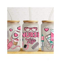 Nurse Life Glass Libbey Cup