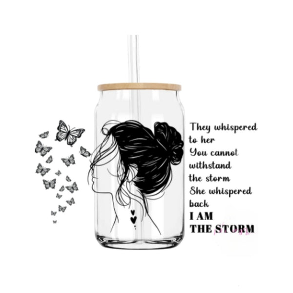 I Am The Storm Glass Libbey Cup