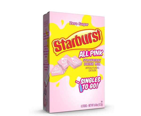 Starburst Strawberry Drink Mix Zero  Sugar