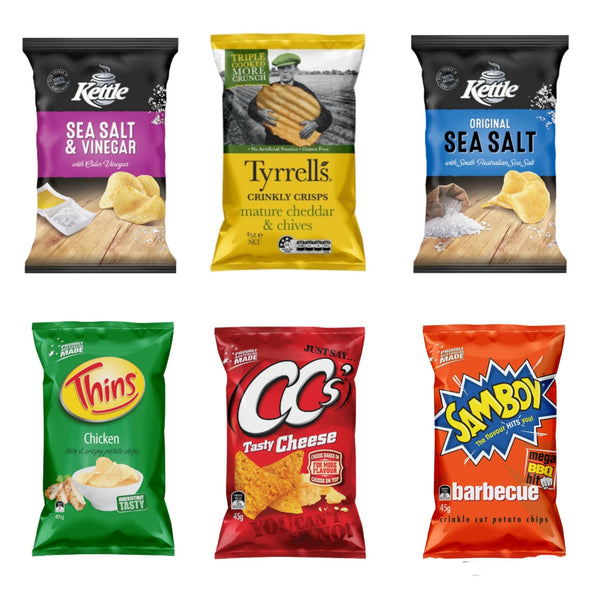 Assorted Chips 45g Pack3