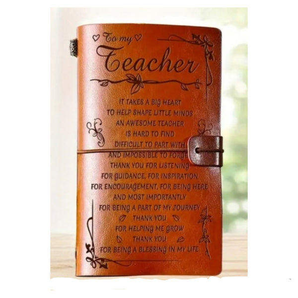 Teacher's  Refillable Note Book/Journal