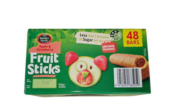 Mother Earth Fruit Sticks Apple  & Strawberry