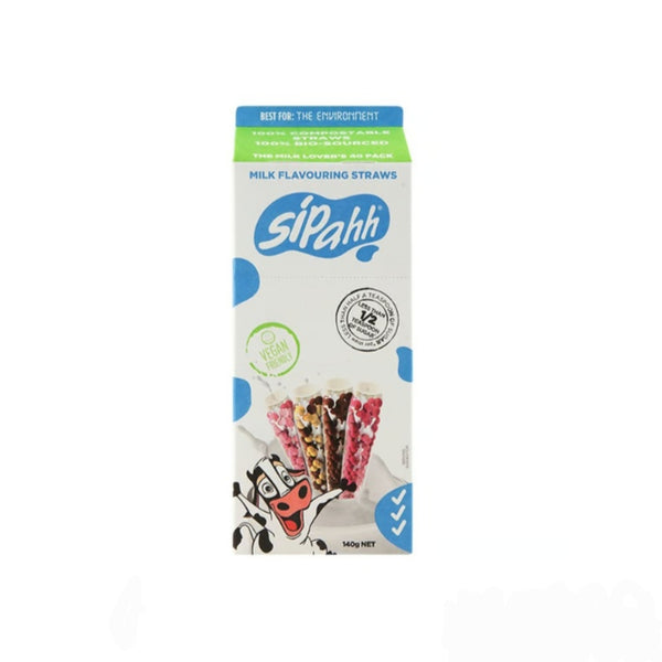 Sipahh Milk Flavoring Straws 40 pkt