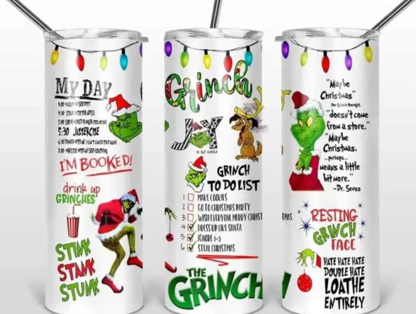 Drink Up Grinches Tumbler