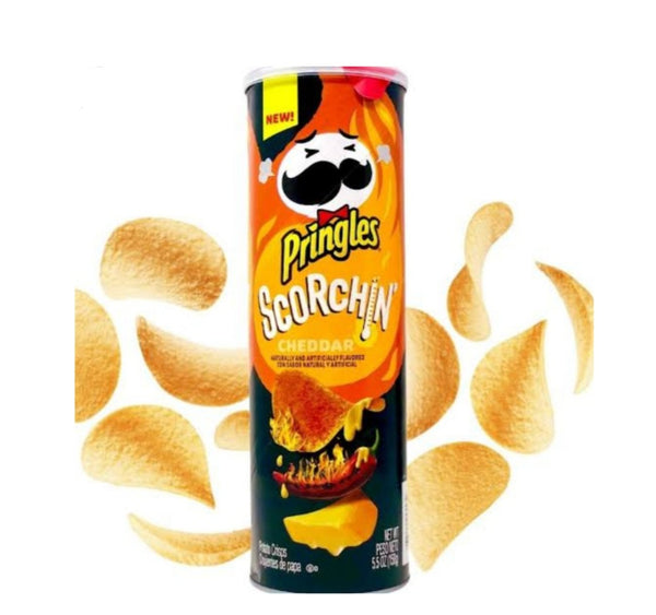 Pringles Scorchin Cheddar ( USA)