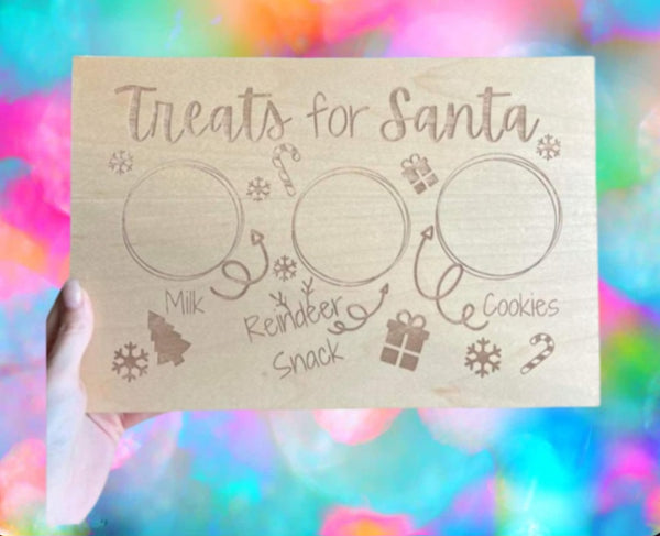 Treats For Santa Board