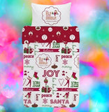 The Elf on the Shelf Single Bed Quilt Cover & Pillowcase Set