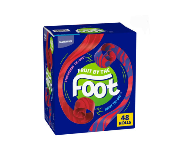 Fruit By The Foot Tie Dye- Variety Pack 48 pk