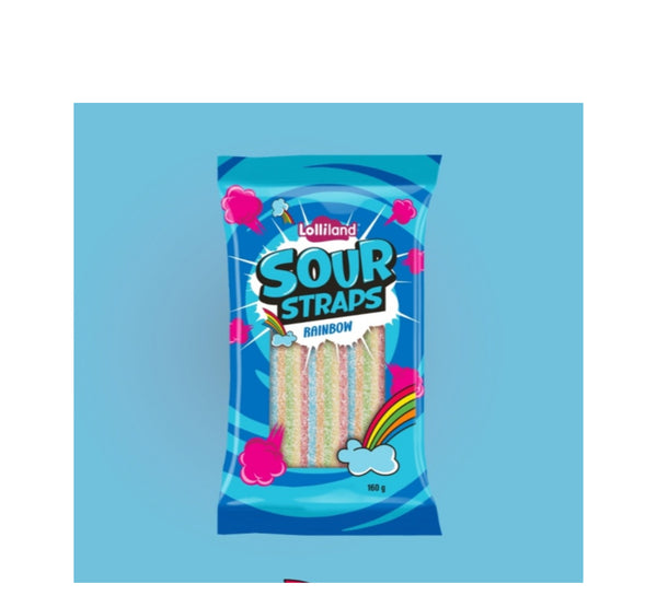 Lolliland Sour Straps Rainbow
