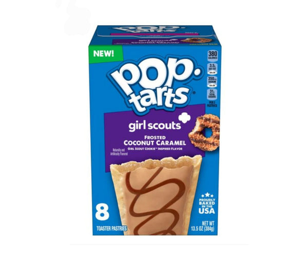 Pop Tarts Girls Scout Frosted  Coconut  Caramel