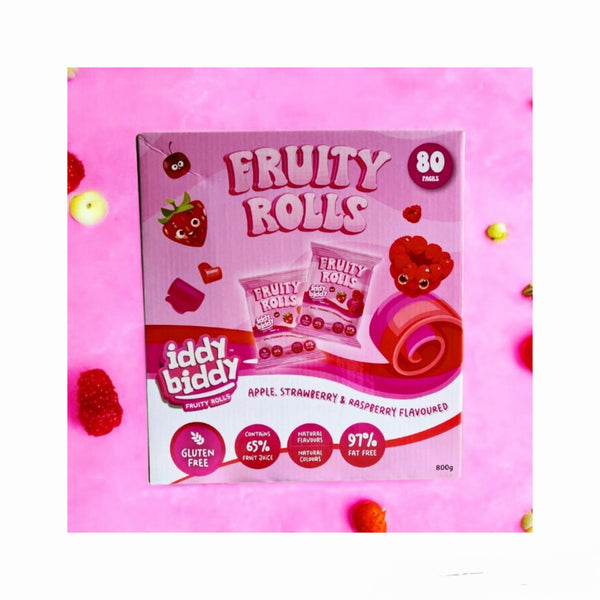 Iddy Biddy Fruity Roll  80pack