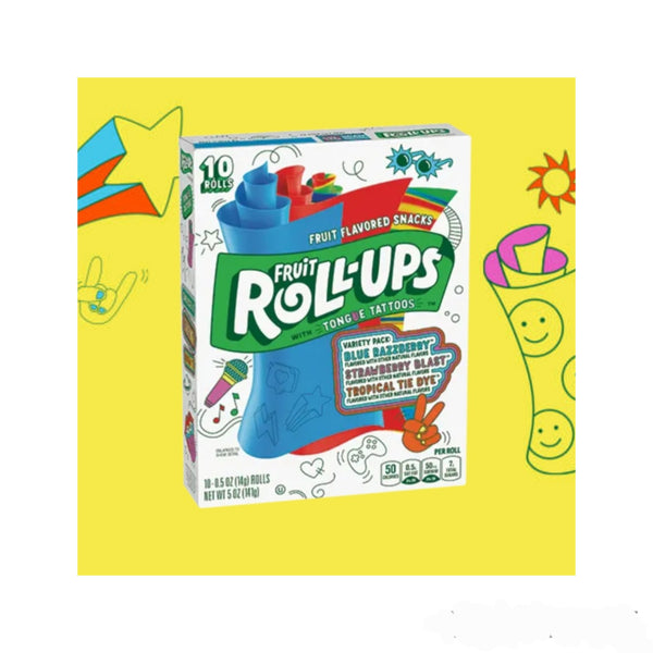 USA Fruit Roll-Ups With Tongue Tattoos