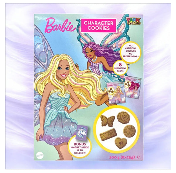 Park Avenue Barbie  Mini Character Cookies 24 packets