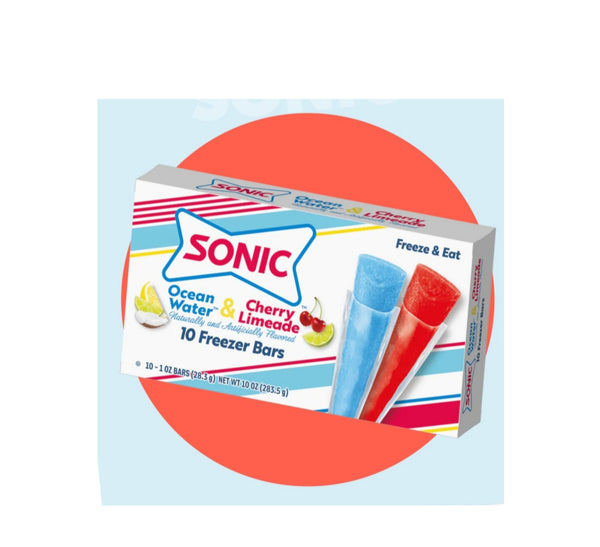 Sonic Freeze icy Pops