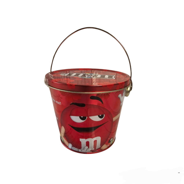 M & M's Reusable  Red Tin With 500g Of M&M's Chocolate