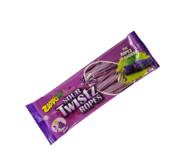 Zappo Dour Twistz Rope Grape