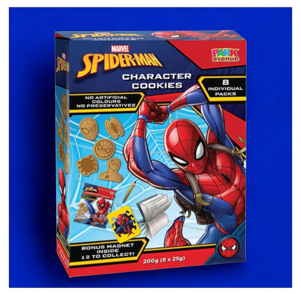 Park Avenue Mini Spiderman Cokkies 24 packet