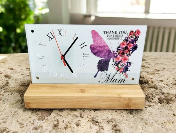 Thank you mum clock