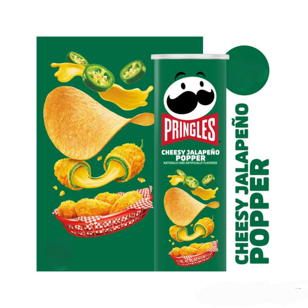 Pringles  Cheesy Jalapeno Popper USA