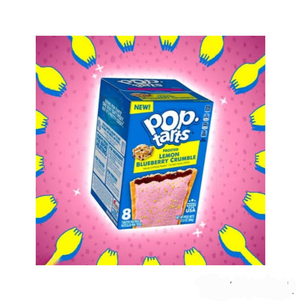 Pop Tarts Lemon  Blueberry Crumble