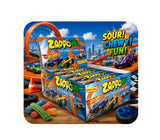 Zappo  Barbie Sour Peach / Hot Wheels Sour Lemonade sold individually