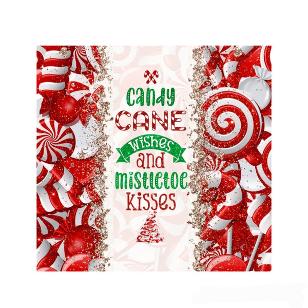 Candy Cane Wishes  Tumbler