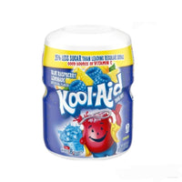Kool Aid Blue Raspberry Lemonade Drink Mix Canister