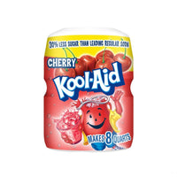 Kool Aid Cherry Drink Mix Canister