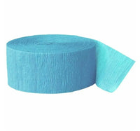 Crepe streamers