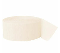 Crepe streamers