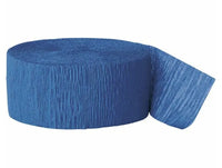 Crepe streamers