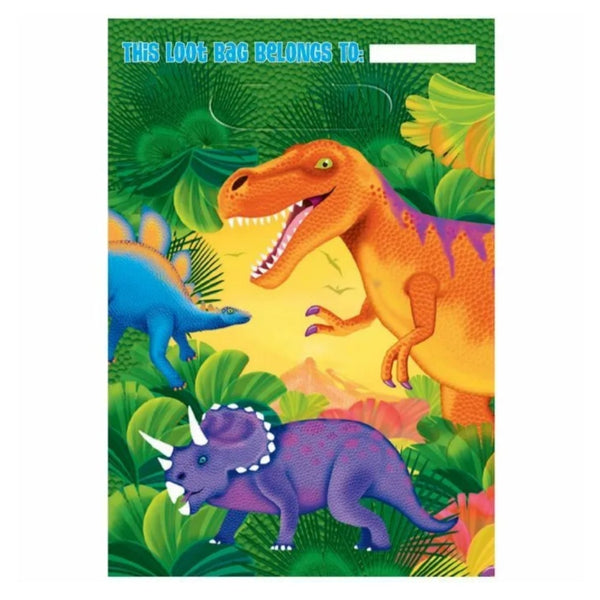 Dinosaur  loot bags