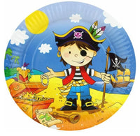 Pirate paper plate