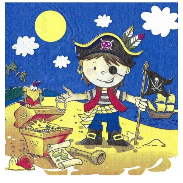 Pirate napkins