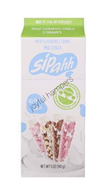 Sipahh Milk Flavoring Straws 40 pkt