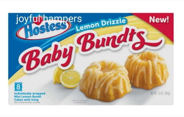 Hostess Baby Bundts Lemon Drizzle