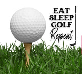 Eat Sleep Golf Tumbler