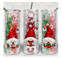 Merry Christmas Gnome Tumbler